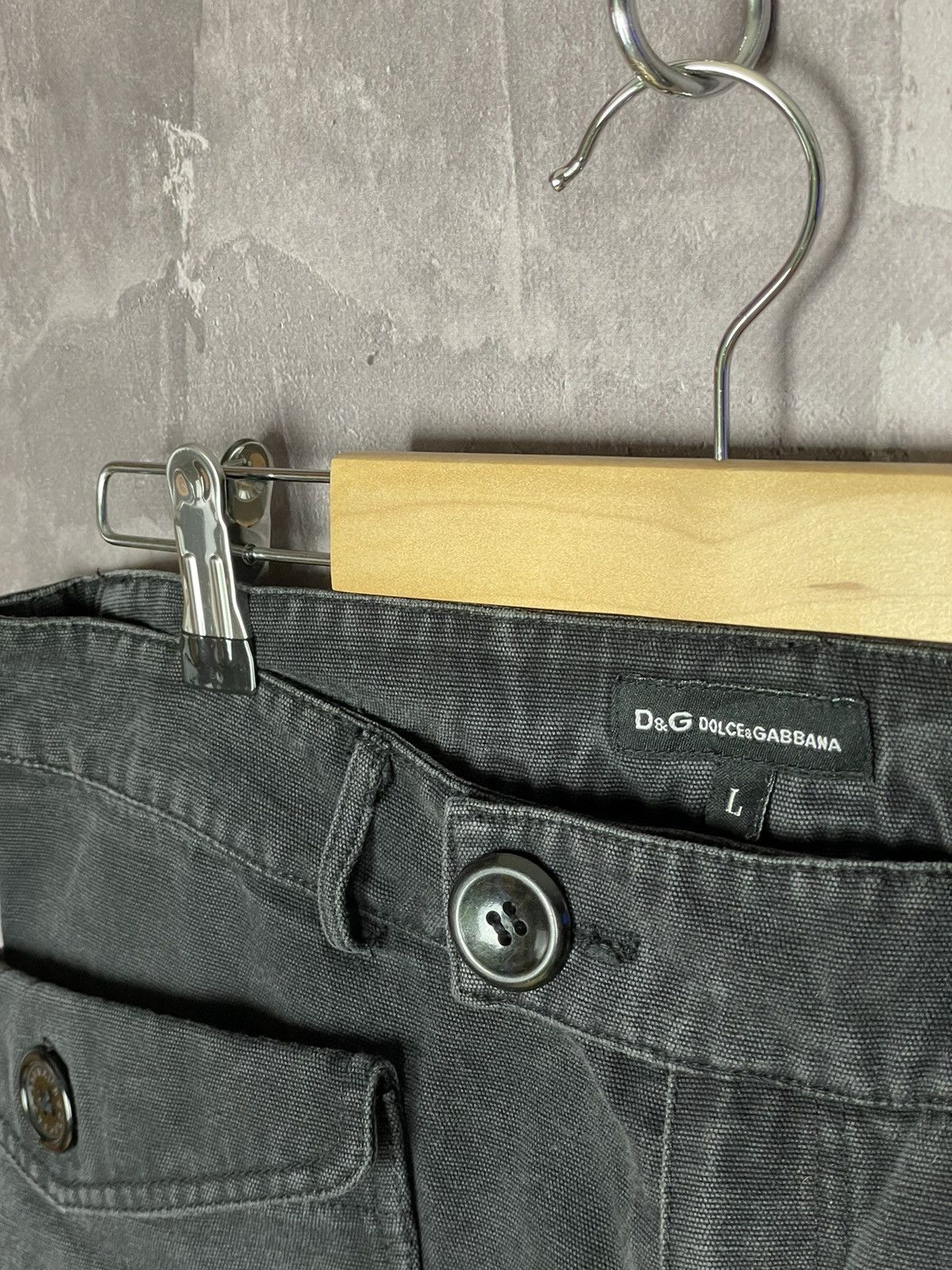 Dolce & Gabbana × Vintage 90’s Dolce & Gabbana Style Backwards cargo pants Size 32" / US 10 / IT 46 - 5 Thumbnail