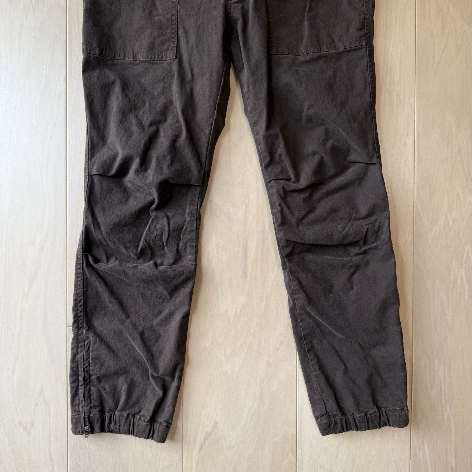 Nili Lotan Nili Lotan French Military Pants Women's 4 Brown Cropped Size 27" / US 4 / IT 40 - 4 Thumbnail