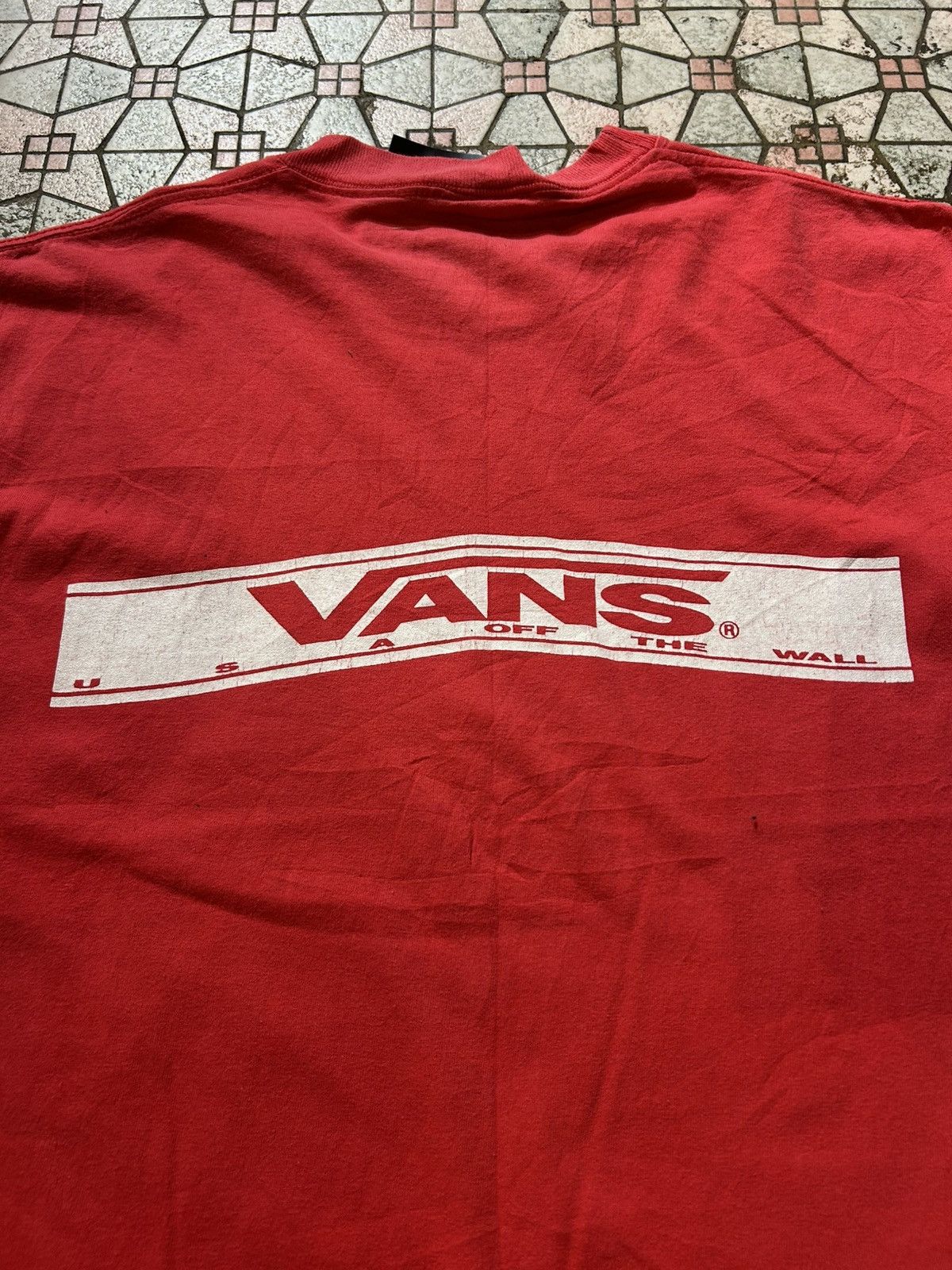 Vans Vintage 90s Vans Skateboards Tee Size US M / EU 48-50 / 2 - 8 Thumbnail
