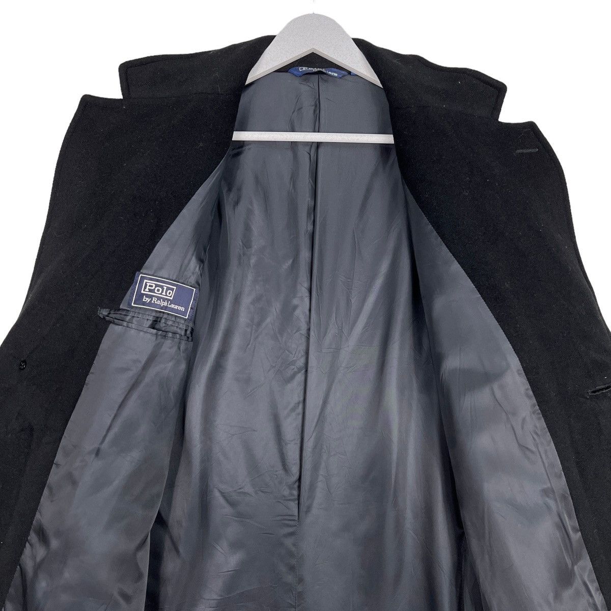 Polo Ralph Lauren 🔥 POLO RALPH LAUREN WOOL HAIR OVERCOAT Size US L / EU 52-54 / 3 - 12 Thumbnail