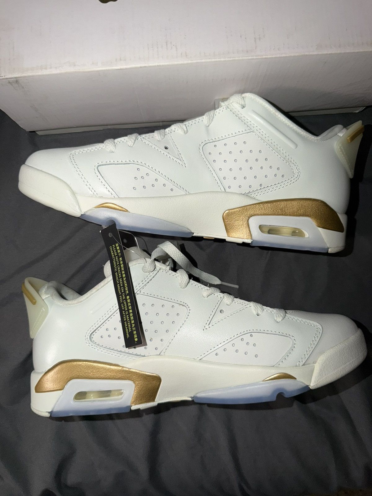 Jordan Brand Jordan 6 Retro Low GC ‘Lunar New Year (2022)’ Size 8.5M Size US 8.5 / EU 41-42 - 2 Thumbnail