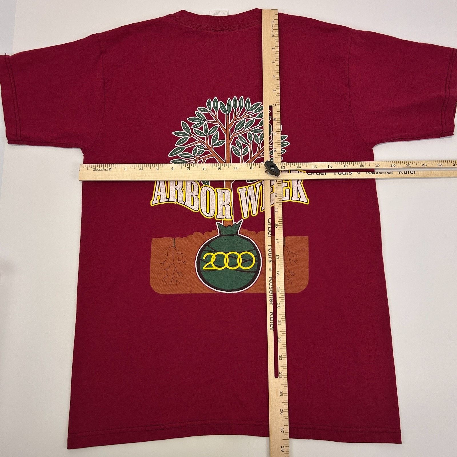 Fruit Of The Loom Vintage Y2Ks Arbor Week BP Amoco T Shirt Arbor Day S Small Size US S / EU 44-46 / 1 - 8 Thumbnail