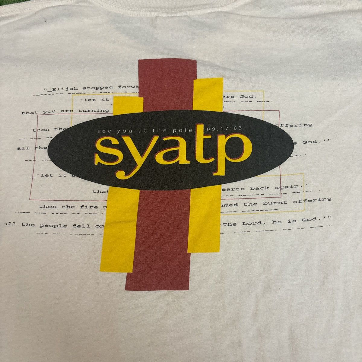 Gildan Vintage 2003 ‘syatp’ Graphic Tee Size US M / EU 48-50 / 2 - 3 Thumbnail