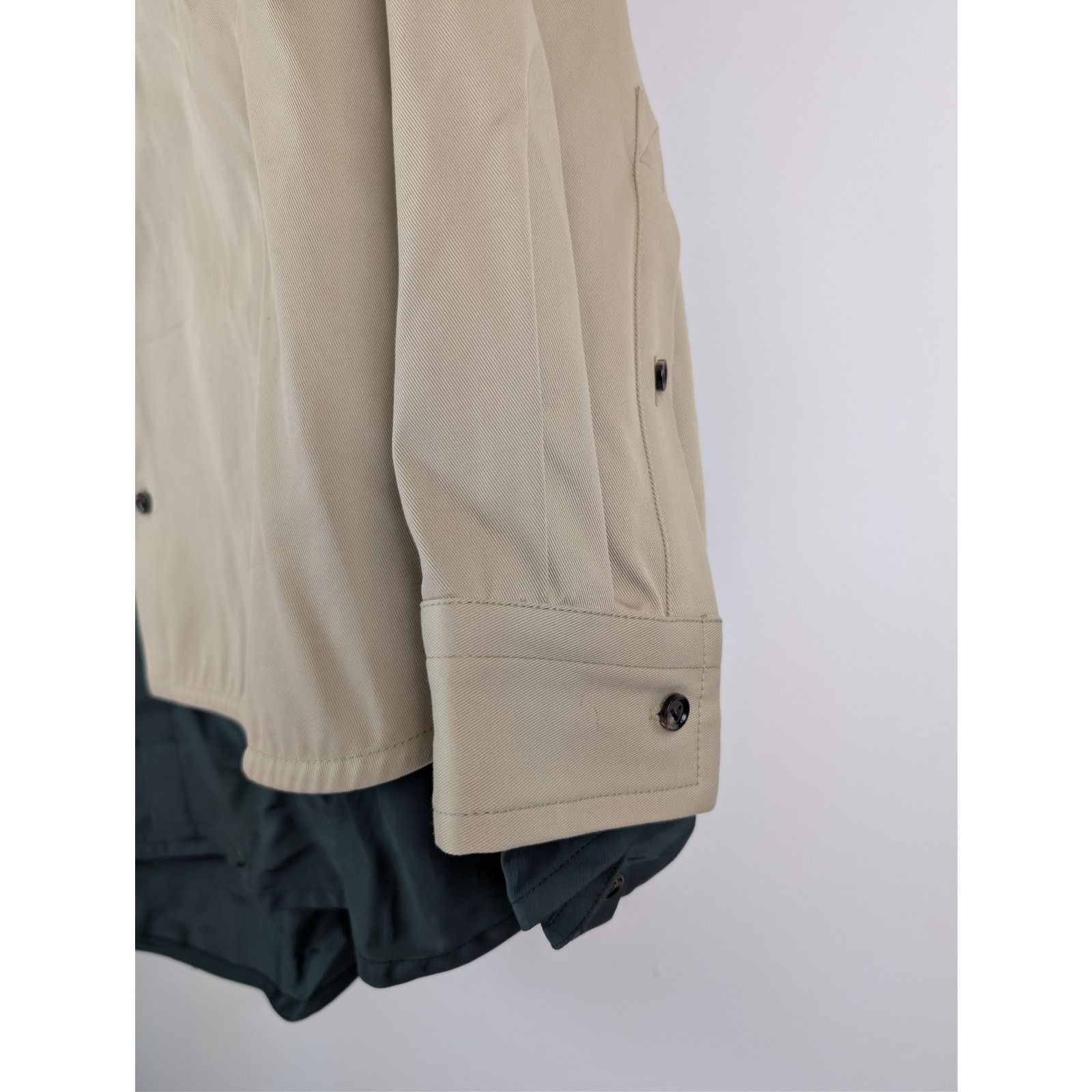 Bottega Veneta o1rshd1 Cotton Twill Overshirt Button up Shirt in Travertine Size US M / EU 48-50 / 2 - 5 Thumbnail