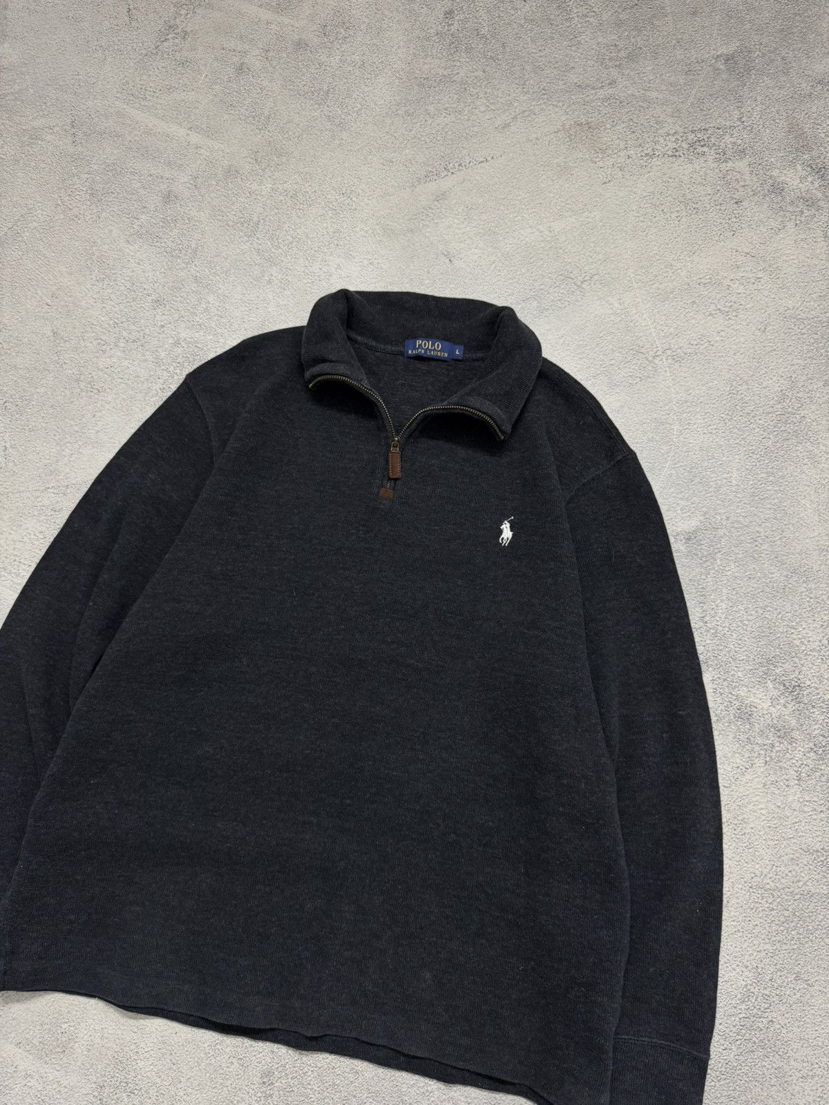 Polo Ralph Lauren Vintage 90’s Polo Ralph Lauren Rugby 1/4 Zip Sweatshirt Size US L / EU 52-54 / 3 - 5 Thumbnail