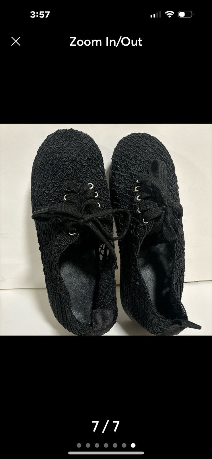 Unknown London WOMENS MESH PLATFORM SANDALS SIZE 7 Size US 7 / IT 37 - 2 Thumbnail