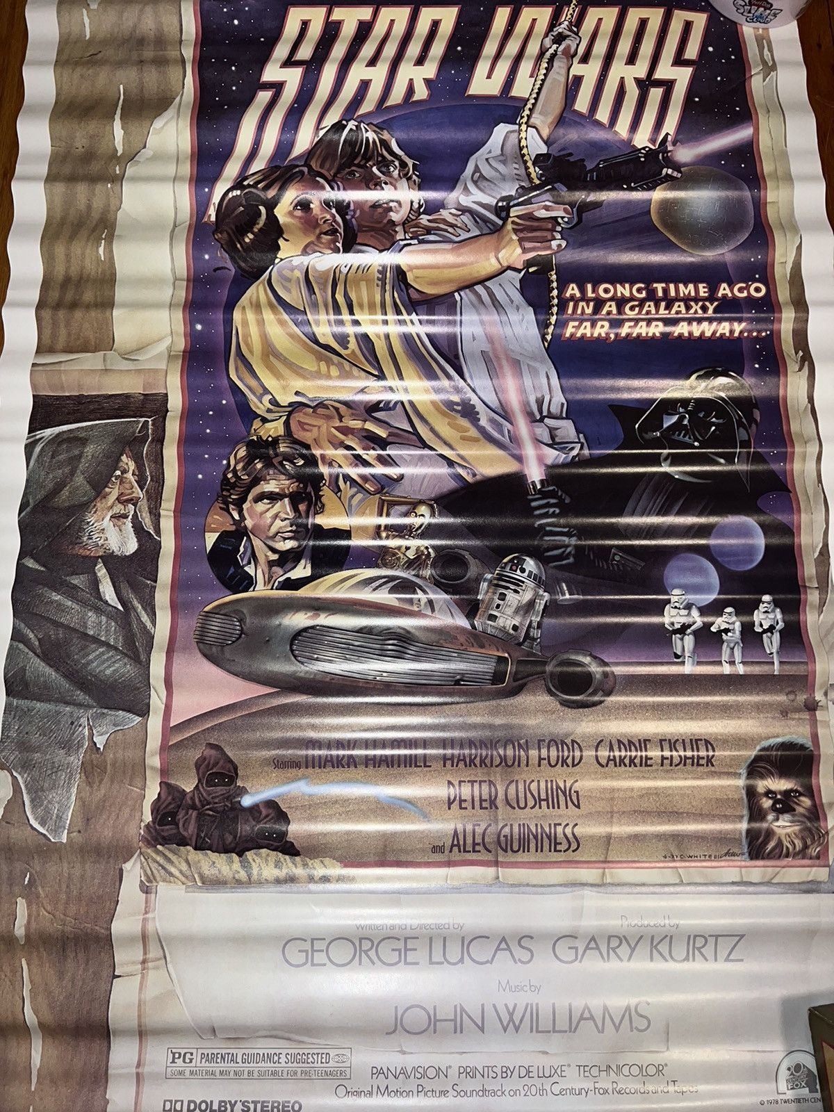 Star Wars Star Wars “A New Hope” poster circa 1982 Size ONE SIZE - 1 Thumbnail