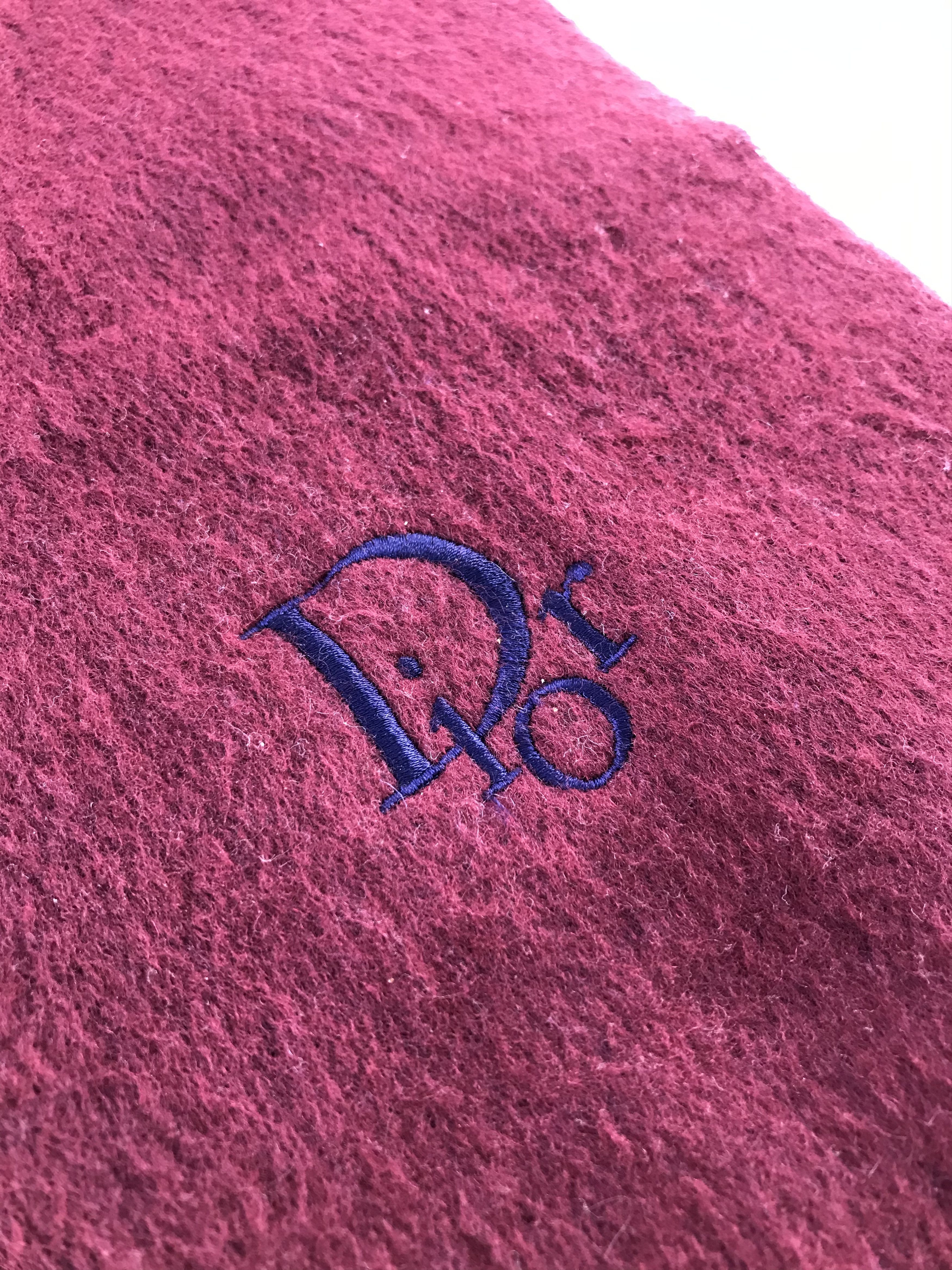 Vintage Christian Dior Monsieur Scarf / Muffler / Neckwear - WW2232 Size ONE SIZE - 4 Thumbnail