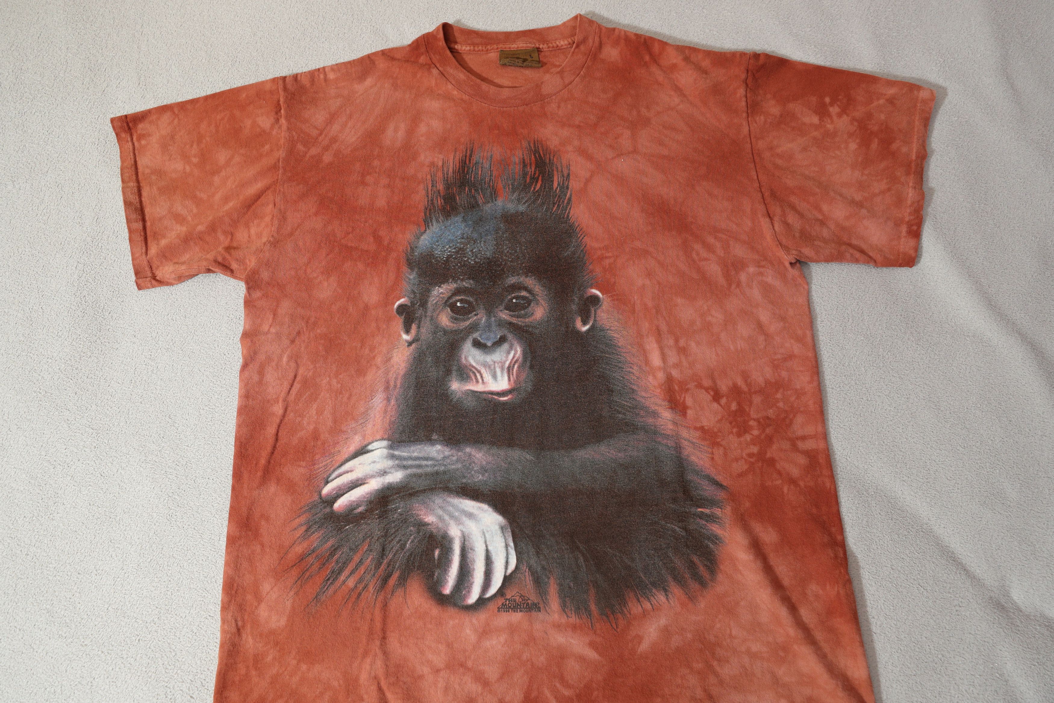 The Mountain The Mountain 1998 Baby Monkey Tee (L) Size US L / EU 52-54 / 3 - 3 Thumbnail