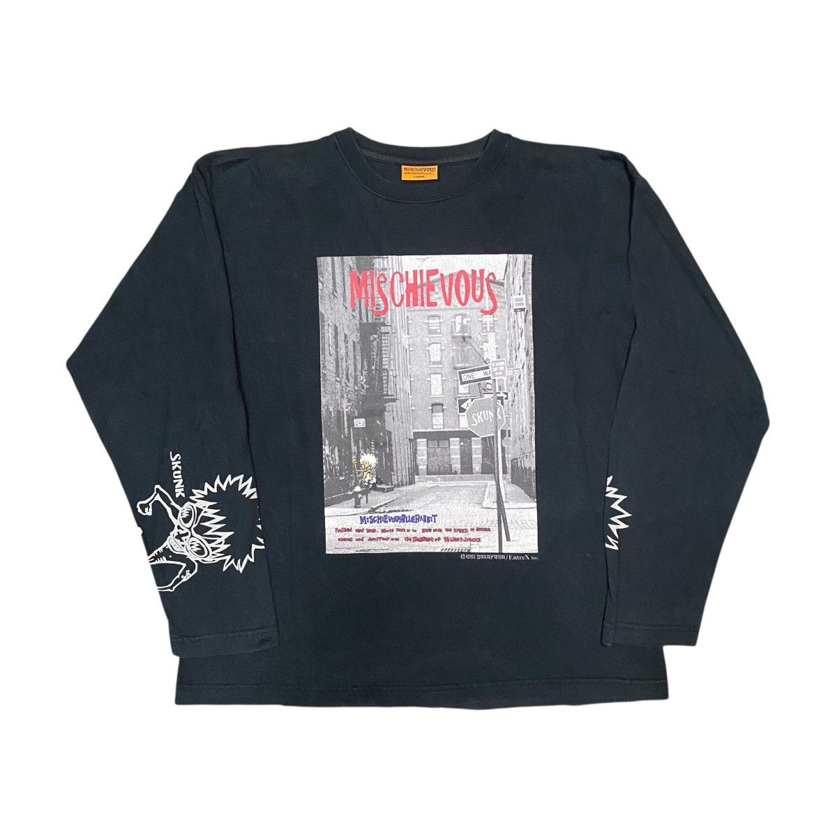 Japanese Brand Vintage Mischievous Blue Rabbit Photo Tee Punk Size US L / EU 52-54 / 3 - 1 Thumbnail