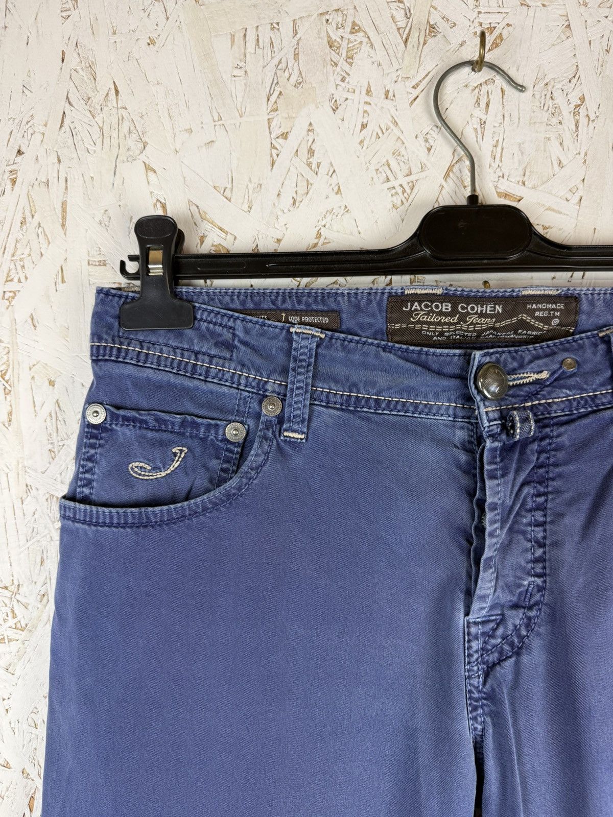 Jacob Cohen Jacob Cohen 620 Special J620 Pants In Blue Size 31 Size US 31 - 2 Thumbnail