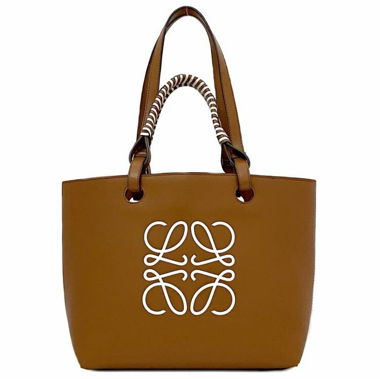 Loewe LOEWE Tote Bag Brown Leather Size ONE SIZE - 1 Thumbnail