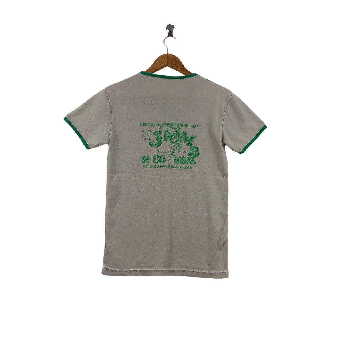 Vintage Vintage 90s Deutsche Pfadfinderschaft Sankt Georg Tee Shirt Size US M / EU 48-50 / 2 - 4 Thumbnail