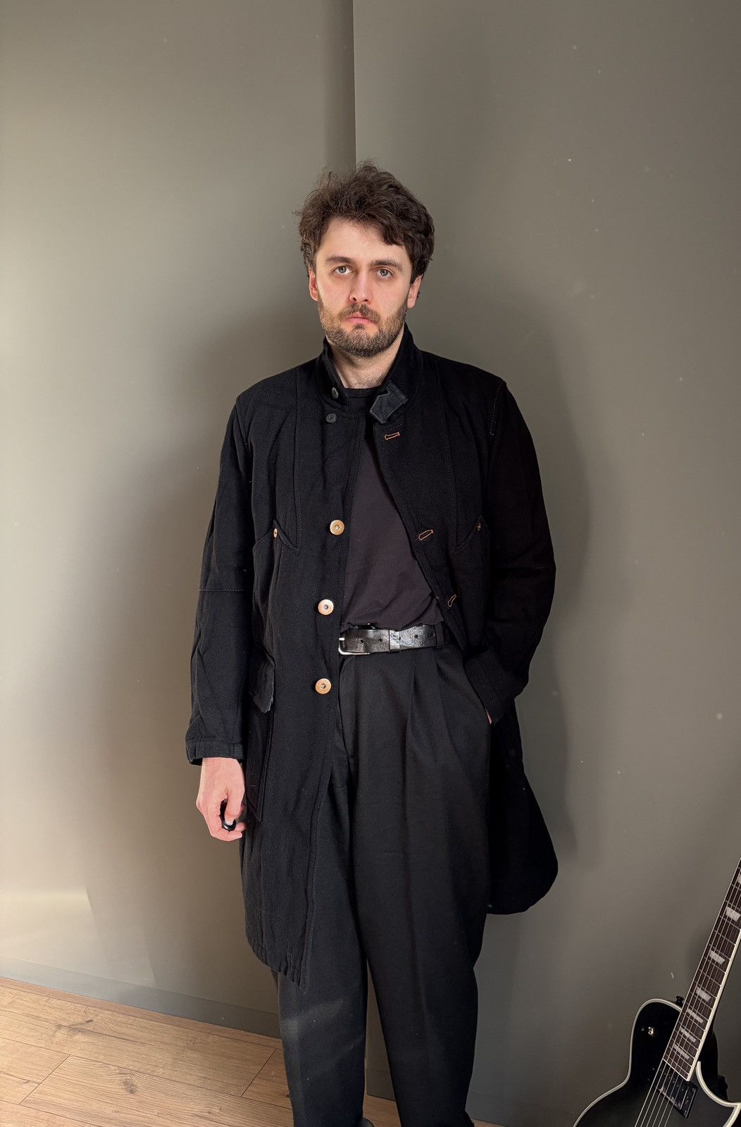 Marithe + Francois Girbaud Marithe + Francois Girbaud Military Style Wool Overcoat Size US L / EU 52-54 / 3 - 16 Thumbnail