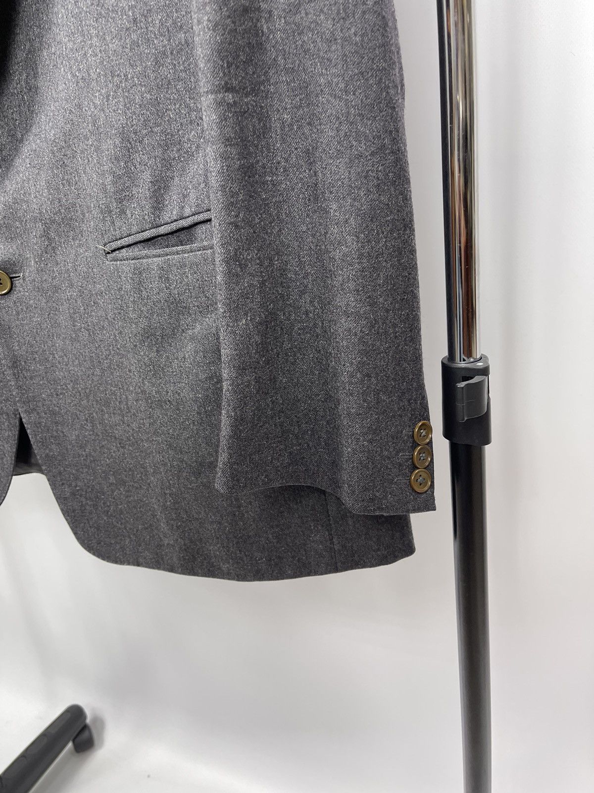 Ermenegildo Zegna Ermenegildo Zegna Vintage 100% Wool Blazer Jacket Size XL Size 52R - 4 Thumbnail