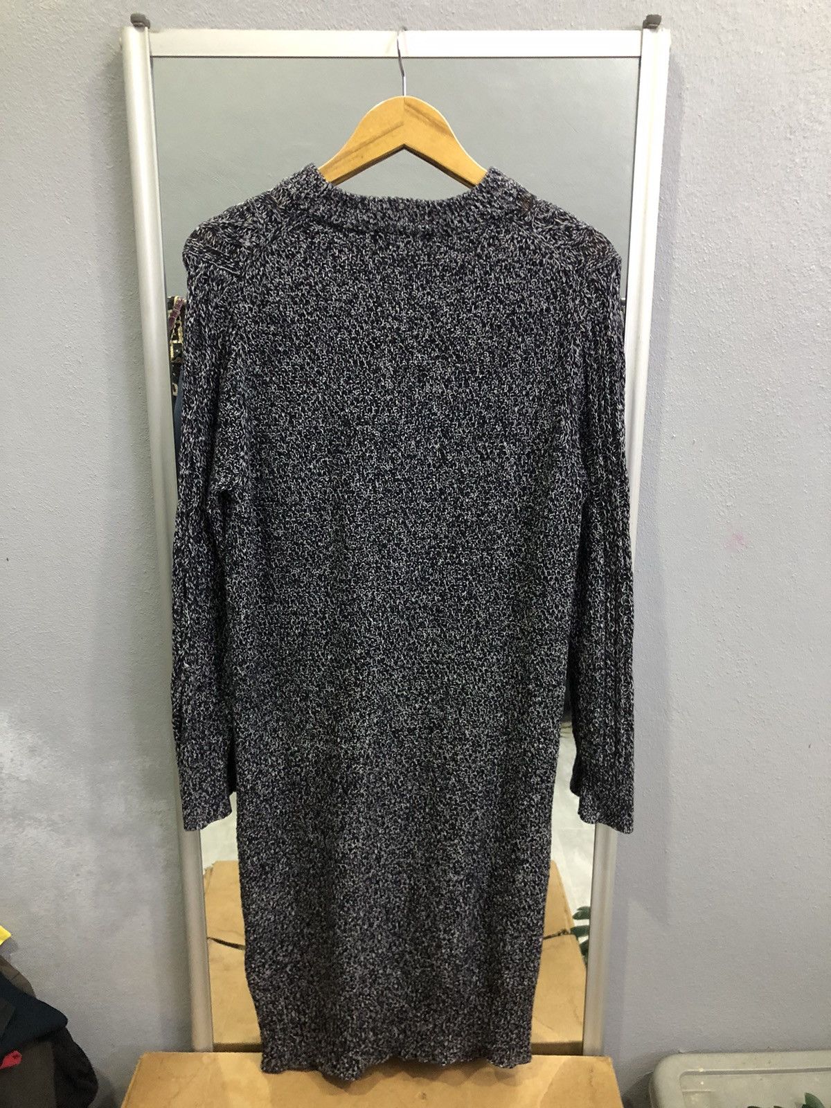 Global Work Global Work Marled Heavy Knit Midi Dress Japan Size M / US 6-8 / IT 42-44 - 9 Thumbnail