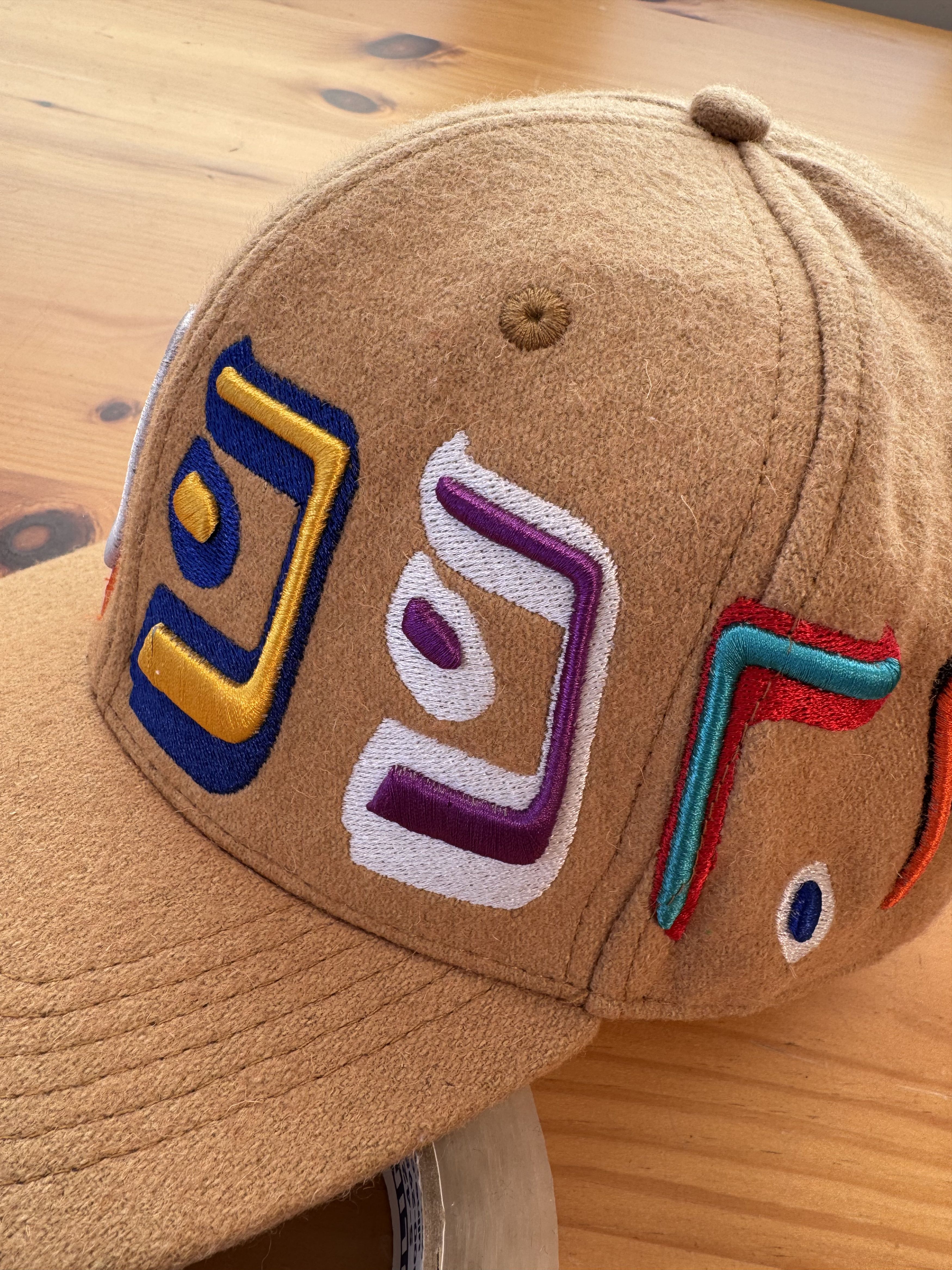 murd333r.fm 1/1 Sample size 8 Murder FM Leather fitted hat Size ONE SIZE - 3 Thumbnail