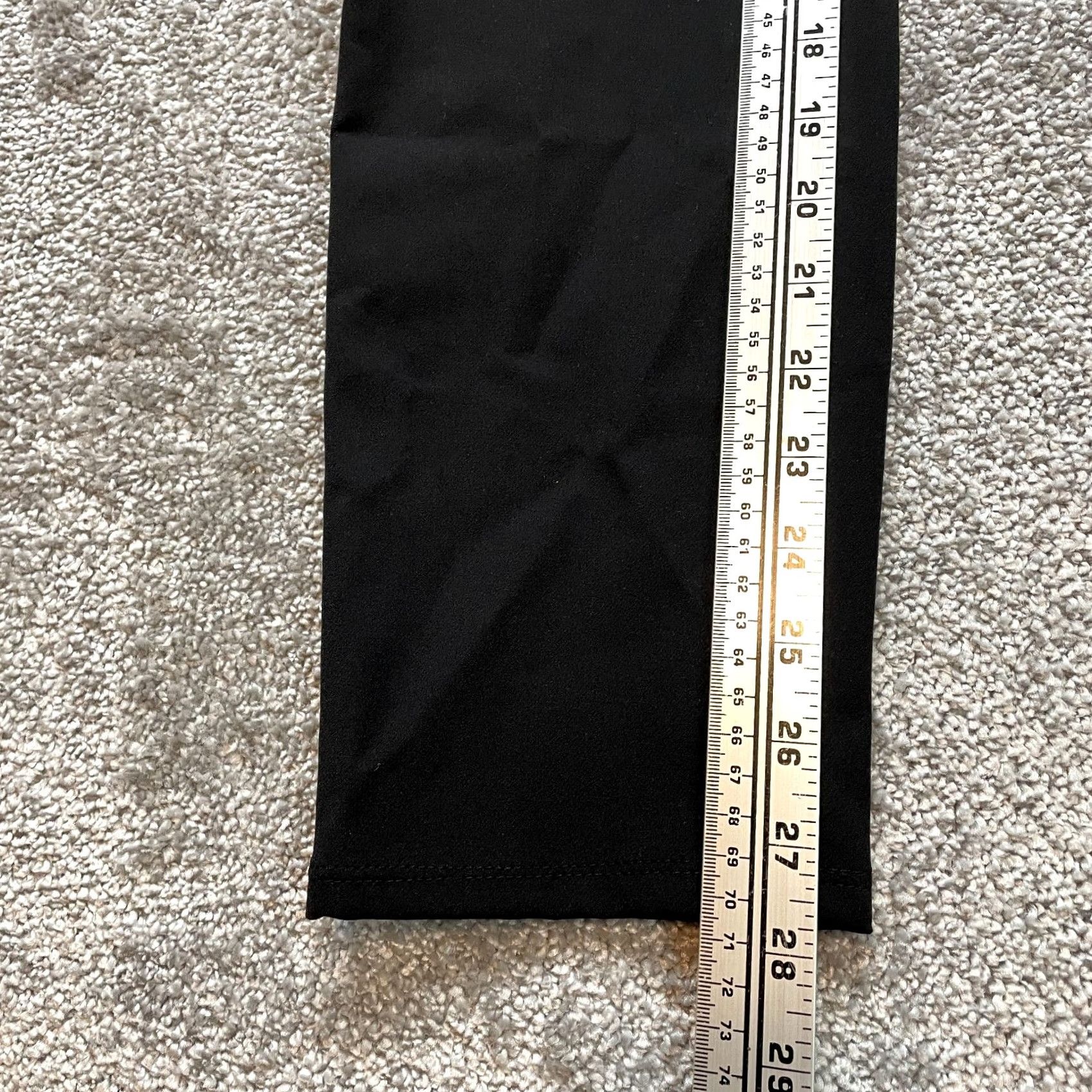 White House Black Market White House Black Market The Skinny Ankle Pants Womens 8 Black Casual Flex 30x28 Size 30" / US 8 / IT 44 - 3 Thumbnail