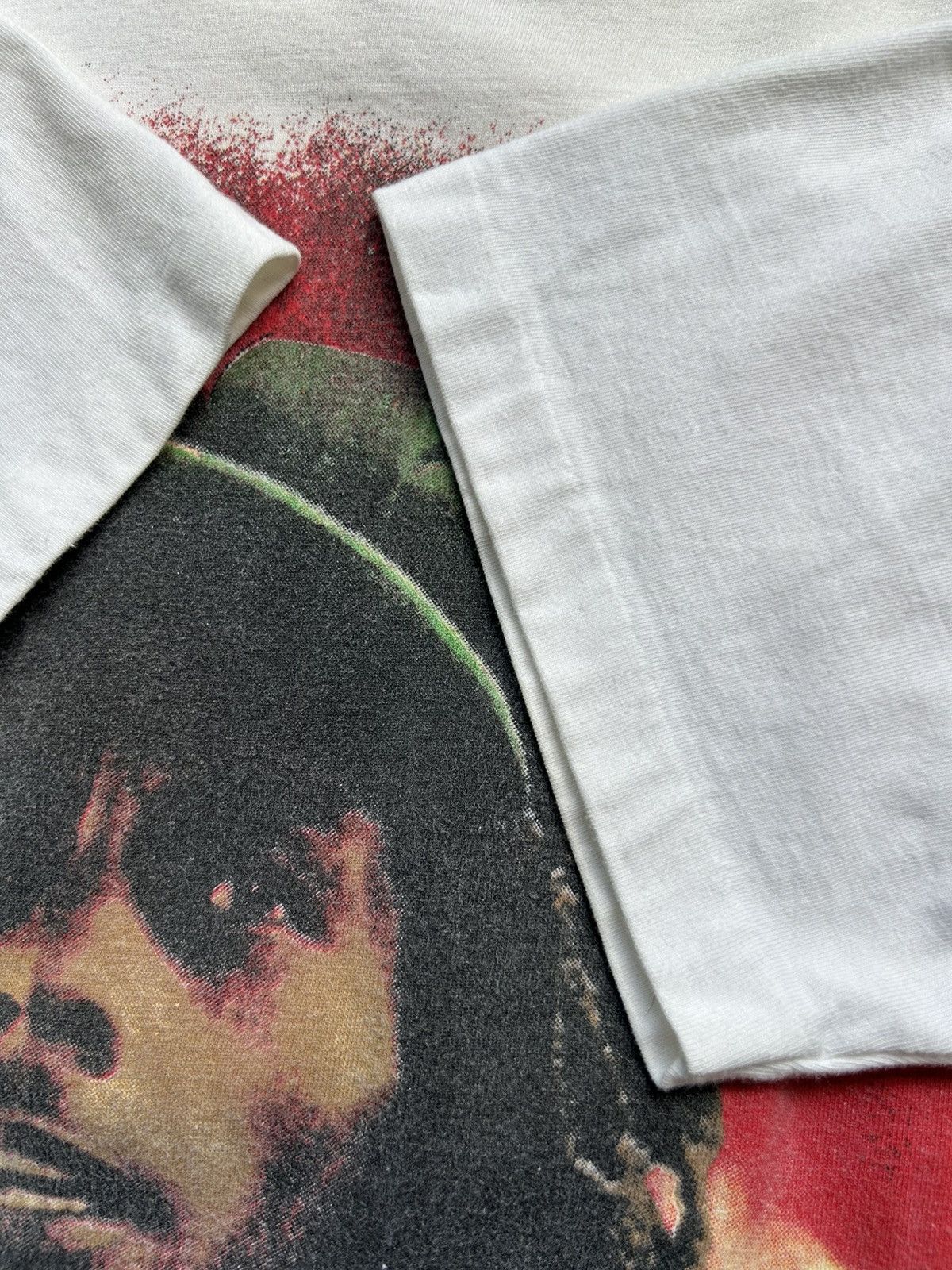 Vintage Vintage 1990s Bob Marley Tuffgong Reggae Single Stitch Tee Size US XL / EU 56 / 4 - 3 Thumbnail