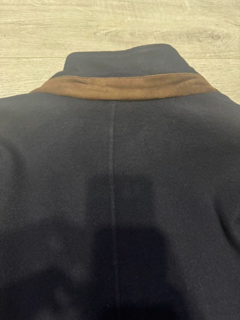 Loro Piana LORO PIANA Renfield Baby Cashmere coat in navy blue with s Size US L / EU 52-54 / 3 - 7 Thumbnail