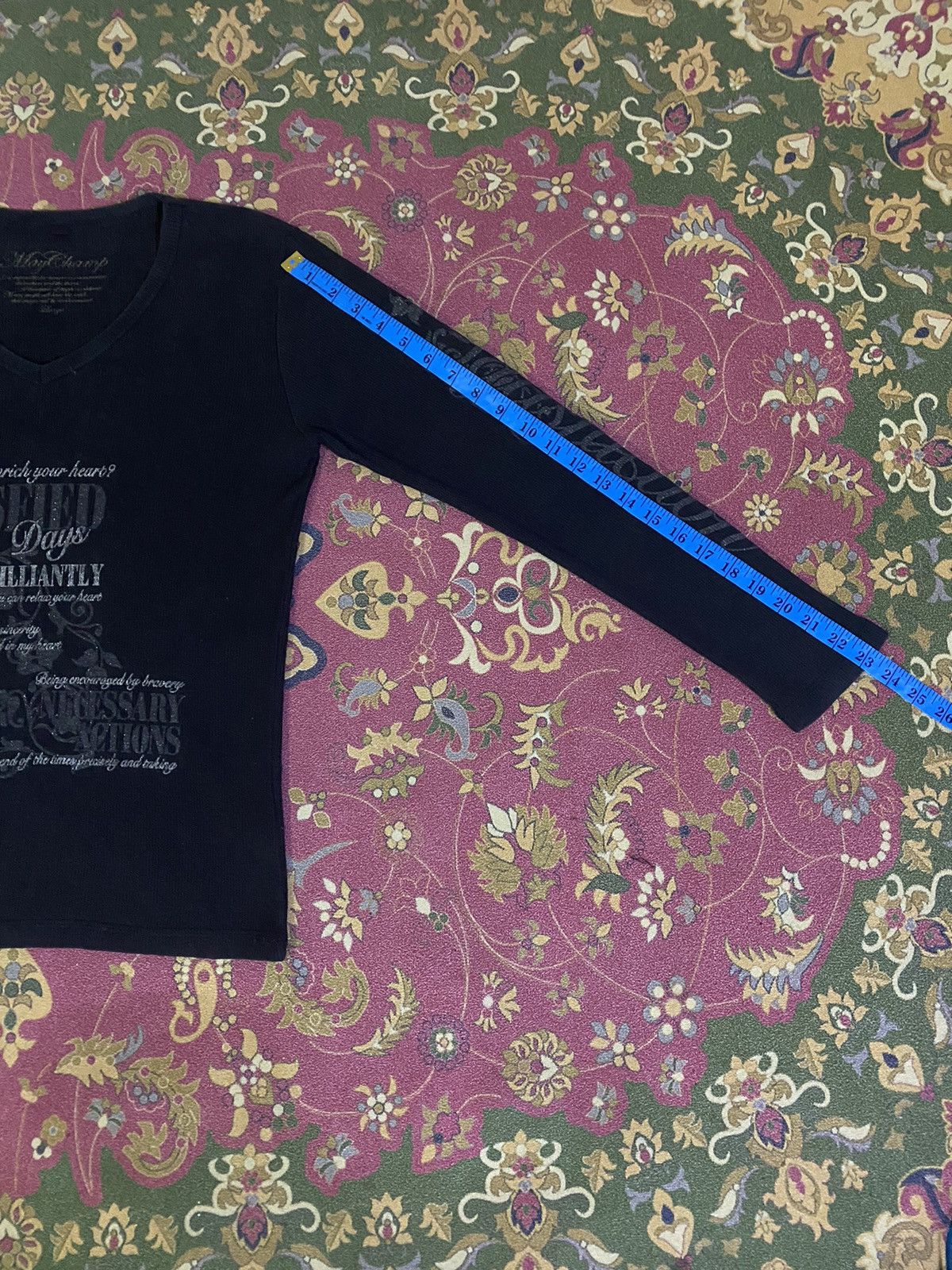 If Six Was Nine Vintage Japanese Brand May Champ Poem Punk Design Style Size US S / EU 44-46 / 1 - 8 Thumbnail
