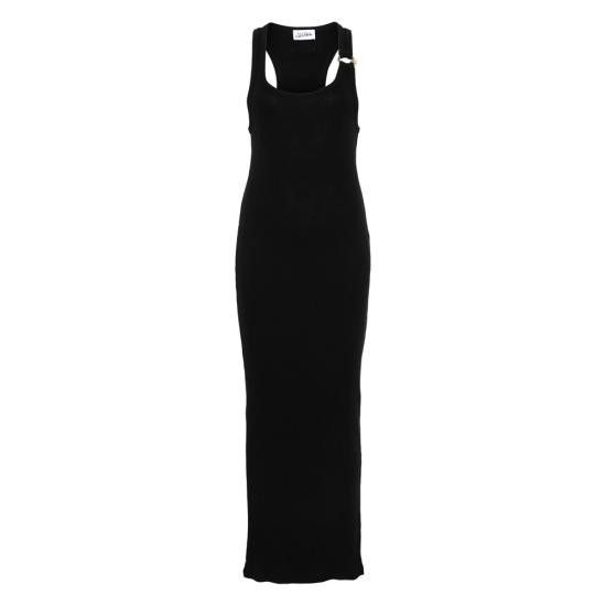 Jean Paul Gaultier JEAN PAUL GAULTIER Women Dresses DR067 J014 00 BLACK Size M / US 6-8 / IT 42-44 - 1 Thumbnail