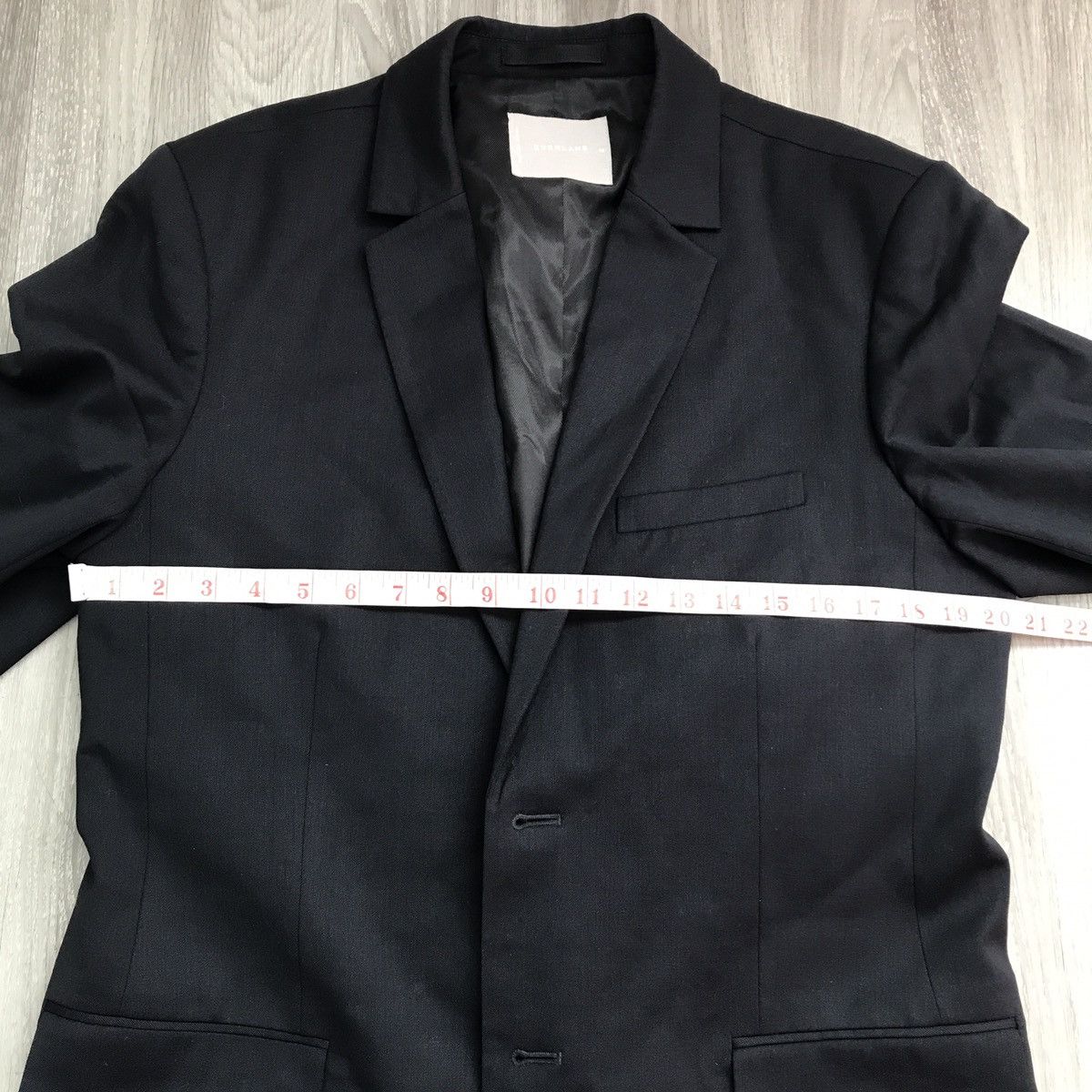 Everlane The Italian Wool Blazer Jacket Mens 42 Size 42R - 8 Thumbnail