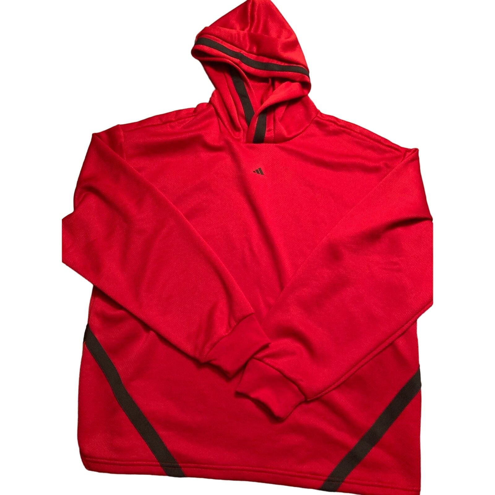 Adidas Adidas Men's Size Select Bball Hoodie, Better Scarlet, Sz L Size US L / EU 52-54 / 3 - 1 Thumbnail