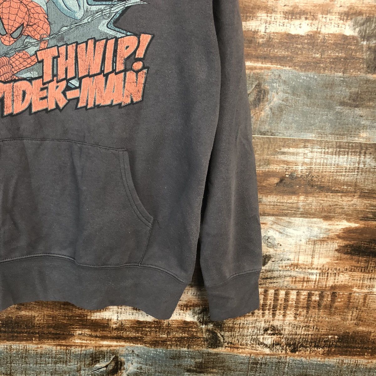 Marvel Comics Marvel Spiderman vintage Green Hoodie #A1589 Size US S / EU 44-46 / 1 - 8 Thumbnail