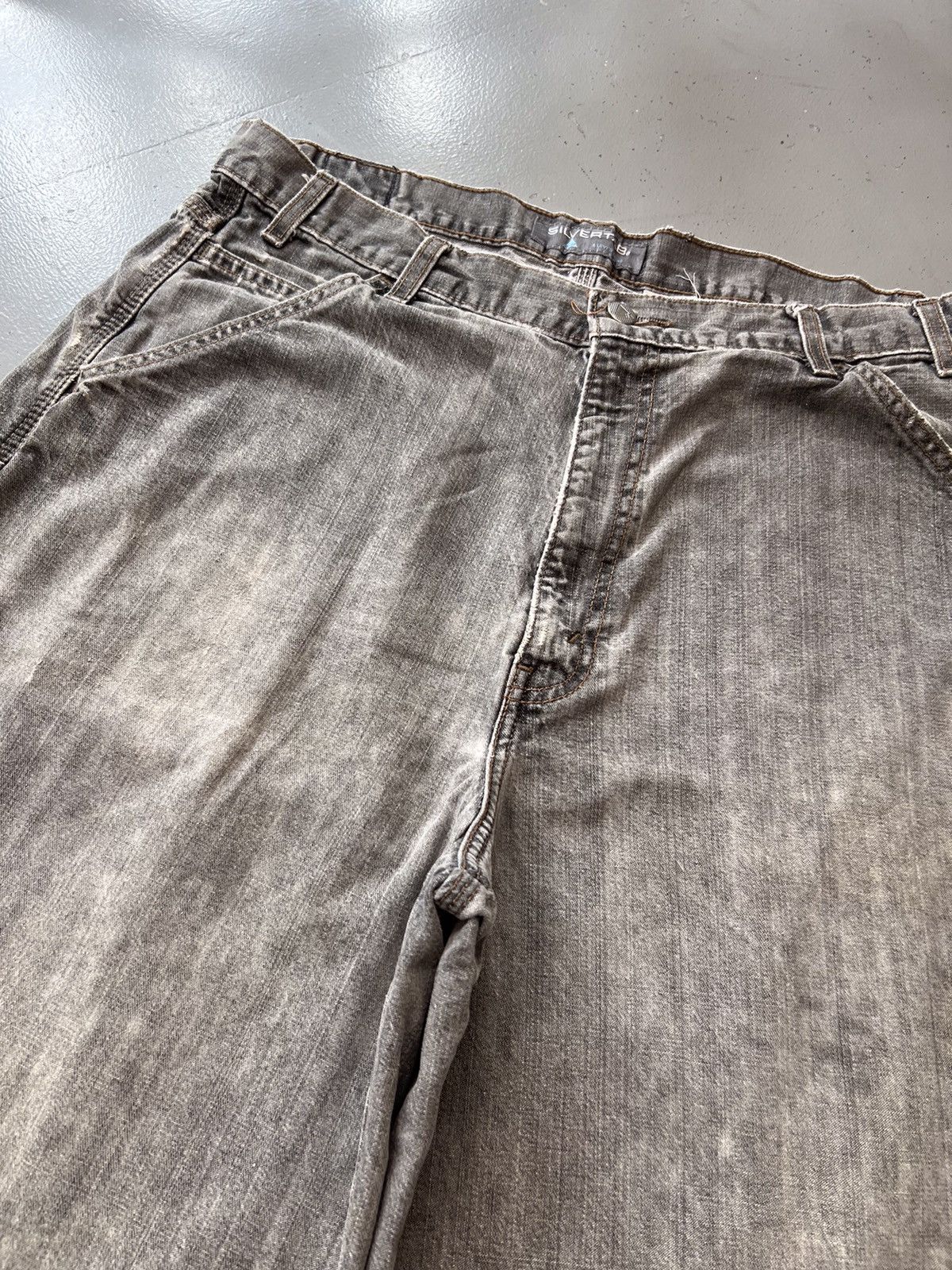 Levi's × Vintage Vintage Levi’s silvertab loose fit denim jort Size US 36 / EU 52 - 2 Thumbnail