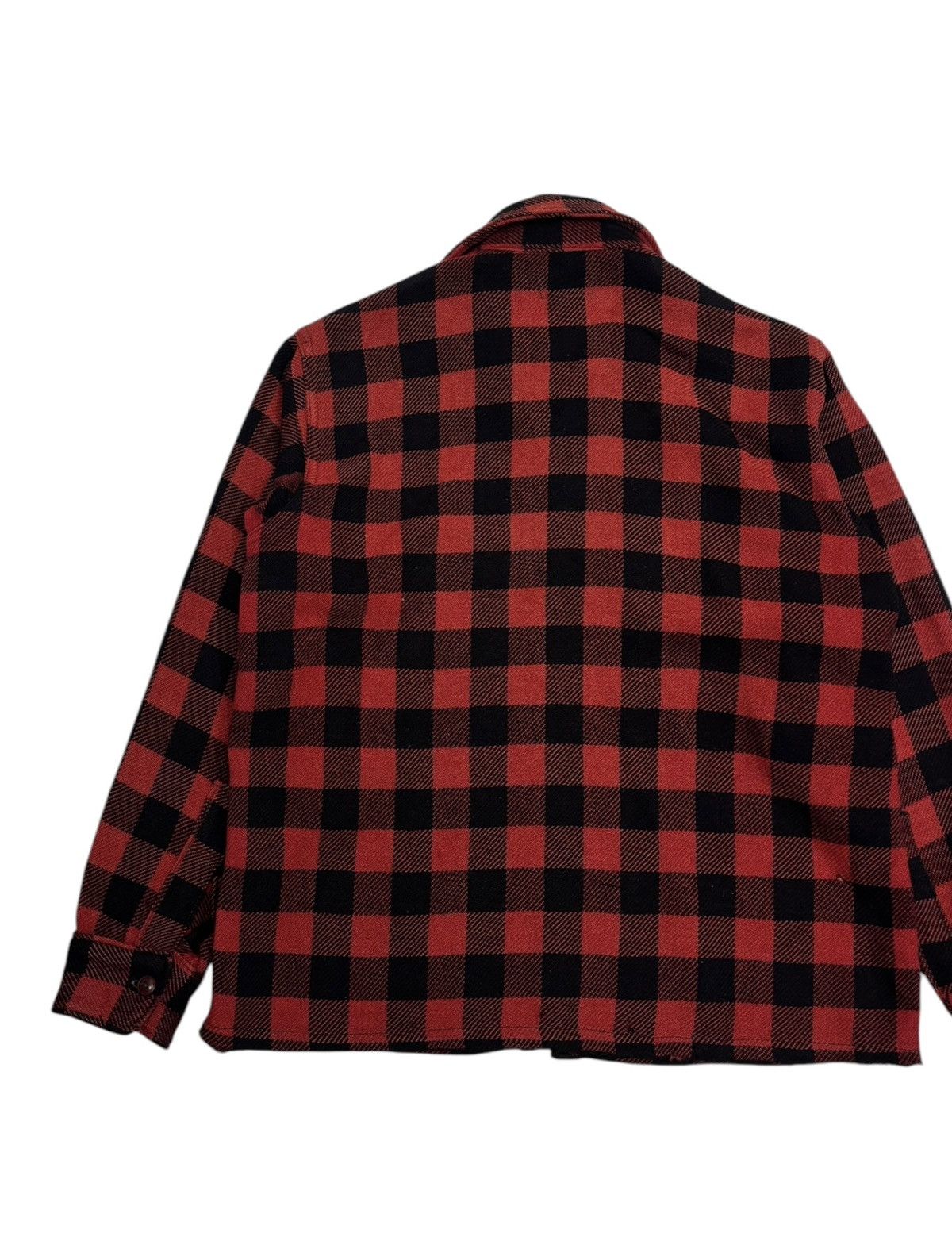 Woolrich Woolen Mills 🔥60/70s WOOLRICH WOOLEN MILLS CHECKERED WOOL FLANNEL Size US M / EU 48-50 / 2 - 6 Thumbnail