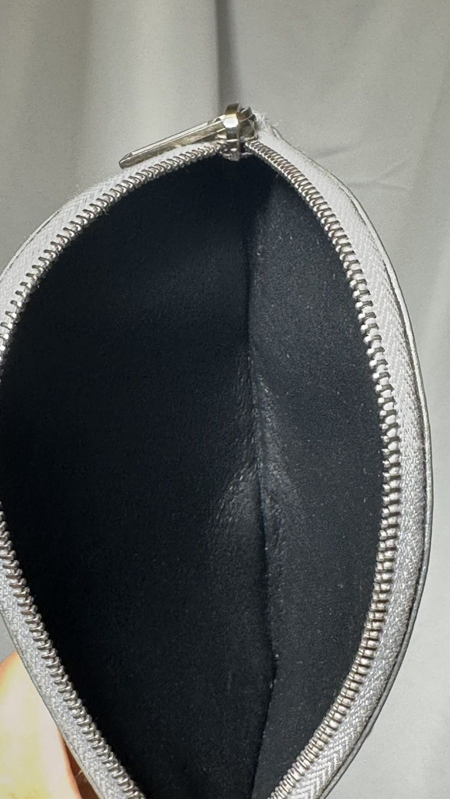Rick Owens Rick Owens FW19 LARRY quilted wallet in silver calf Size ONE SIZE - 6 Thumbnail