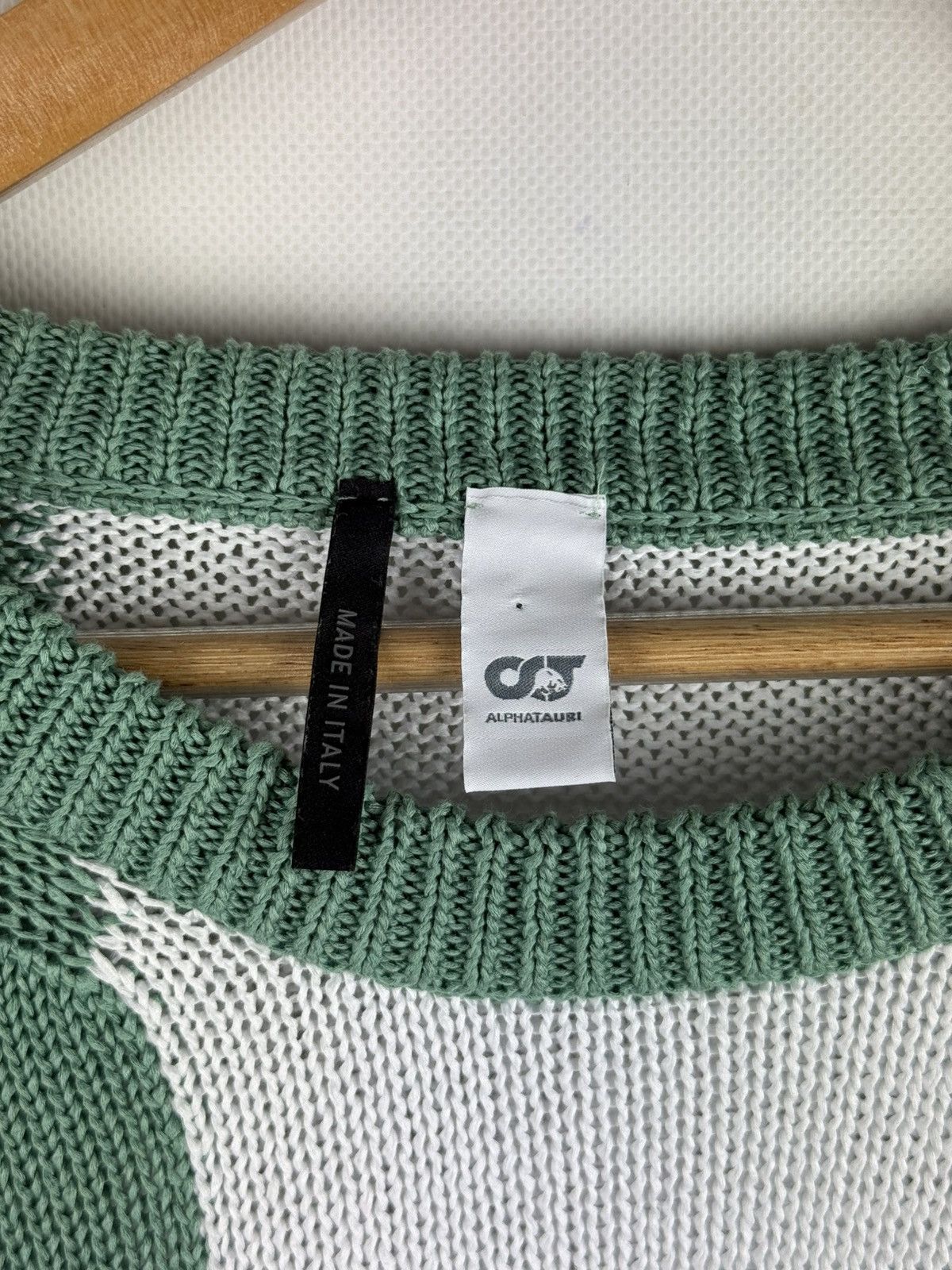 Other Alphatauri Men’s Knitted Crewneck Cotton Sweater Pullover Size US XXL / EU 58 / 5 - 9 Thumbnail