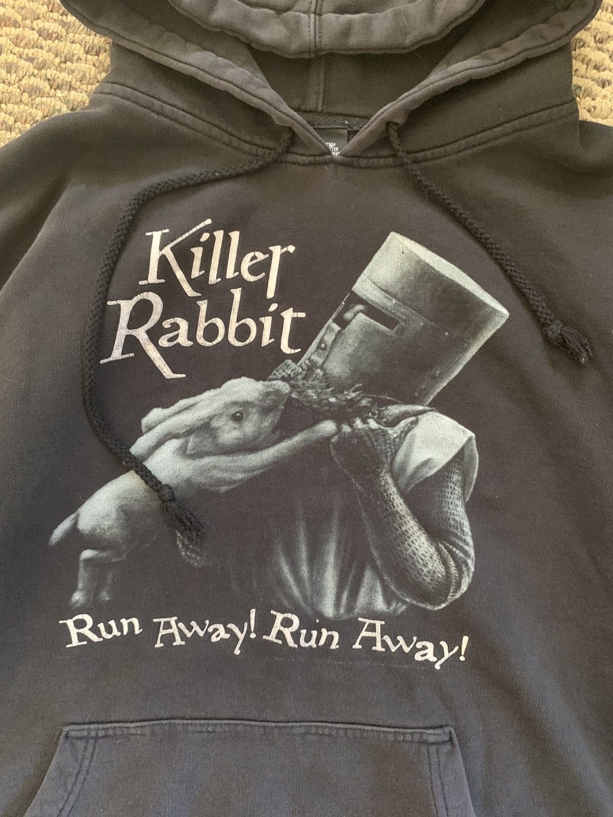 Vintage Vintage Monty Python And The Holy Grail Movie Promo Hoodie Size US L / EU 52-54 / 3 - 3 Thumbnail