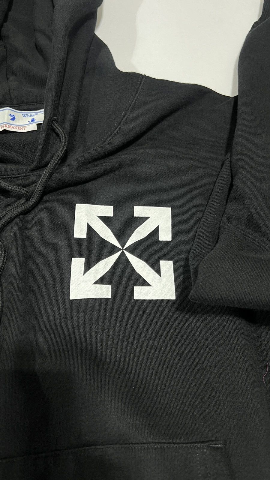 Off-White Off-White Black Classic Logo Hoodie Size US XL / EU 56 / 4 - 10 Thumbnail
