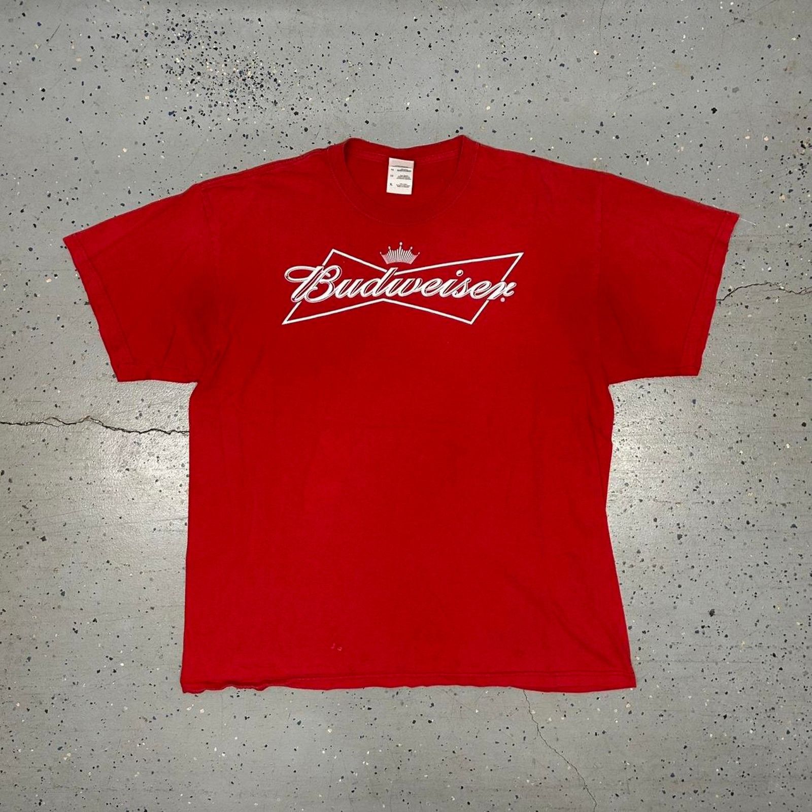 Fruit Of The Loom Y2K Budweiser T-shirt Size US XL / EU 56 / 4 - 1 Thumbnail