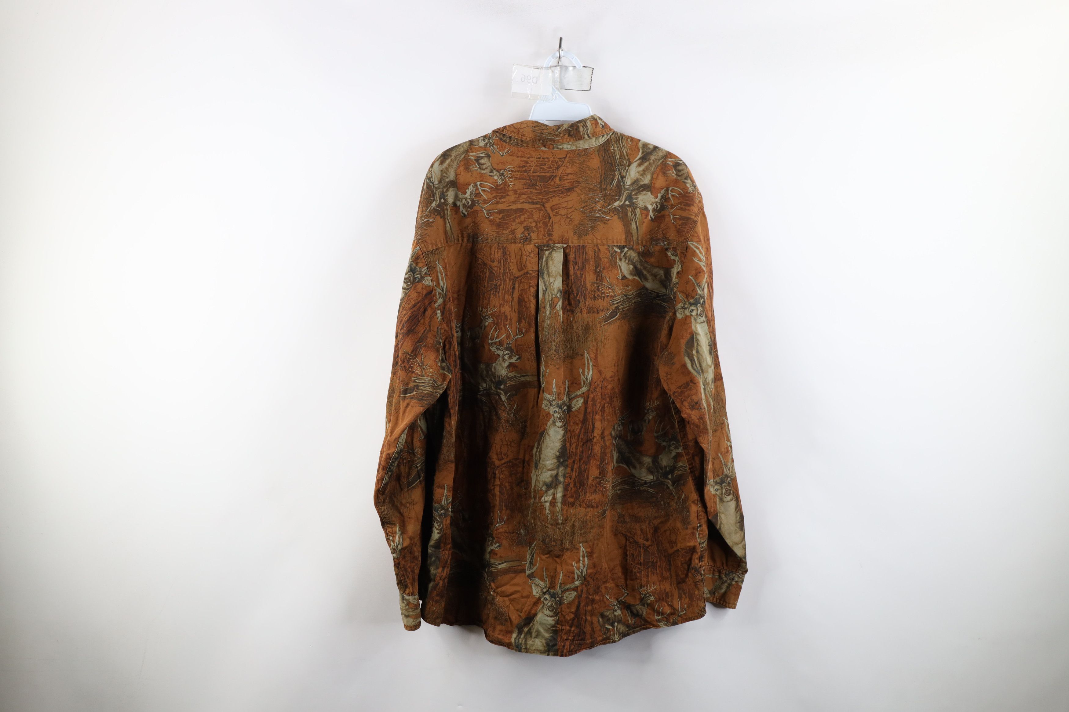 Vintage Vintage 90s Y2K Streetwear All Over Print Button Down Shirt Size US L / EU 52-54 / 3 - 10 Thumbnail