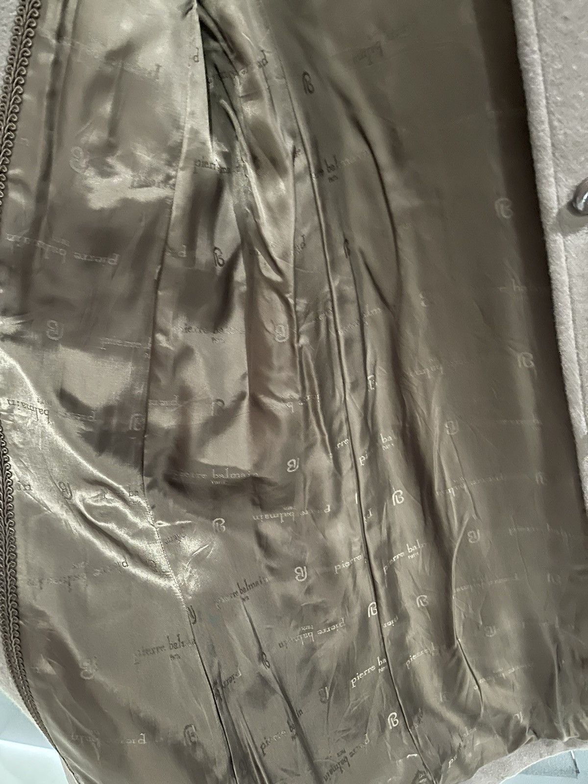 Pierre Balmain Vintage Pierre Balmain Paris Wool Long Coat Jacket Size US M / EU 48-50 / 2 - 16 Thumbnail