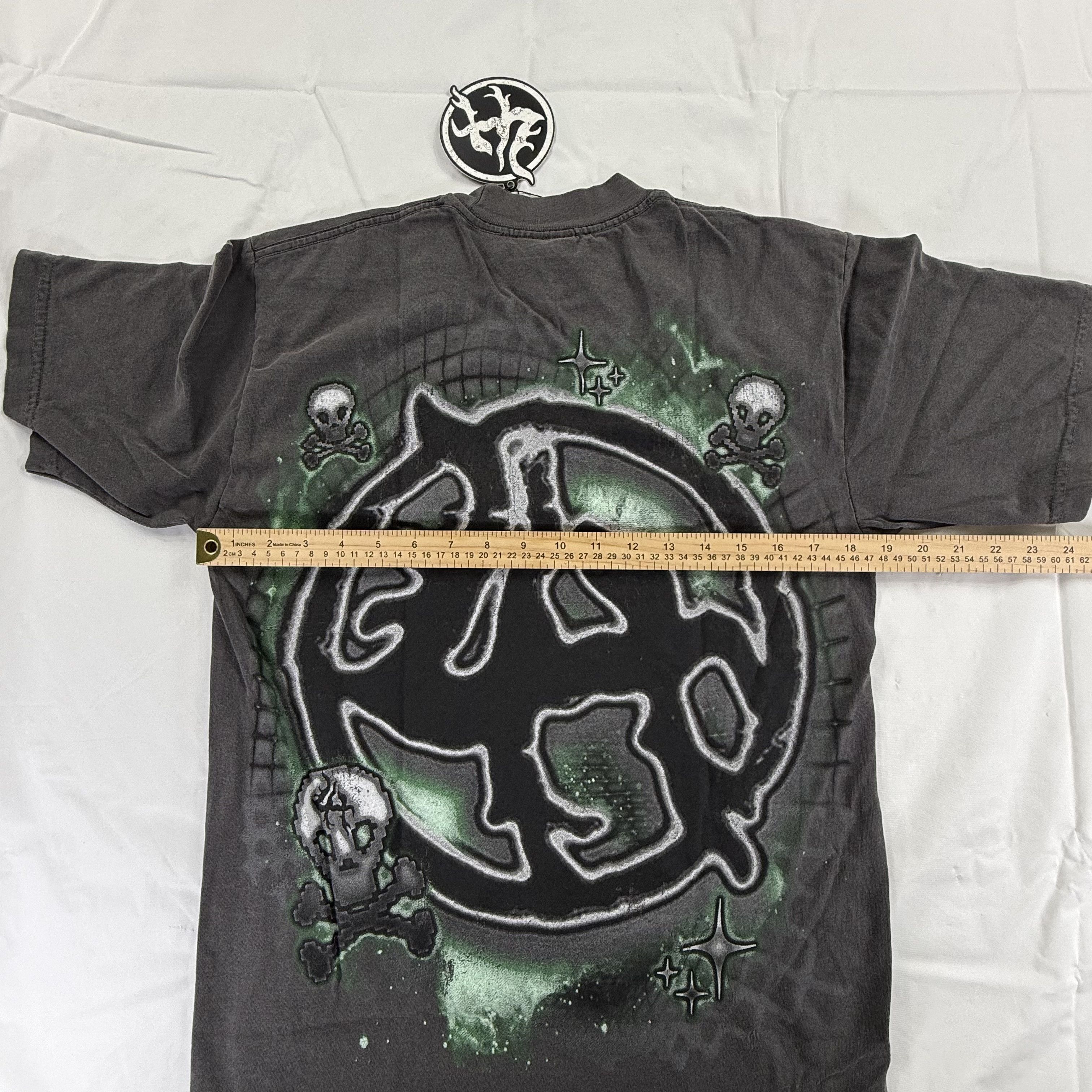 Lost hills Lost Hills Graphic T-Shirt Charcoal Gray Skulls Size S NEW Size US S / EU 44-46 / 1 - 6 Thumbnail