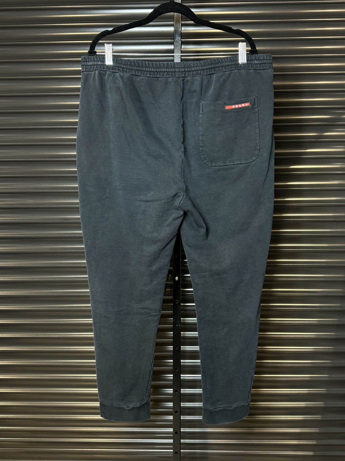 Prada Prada Black Sweatpants Joggers Sweats 2018 - Size XXL Size US 34 / EU 50 - 2 Thumbnail