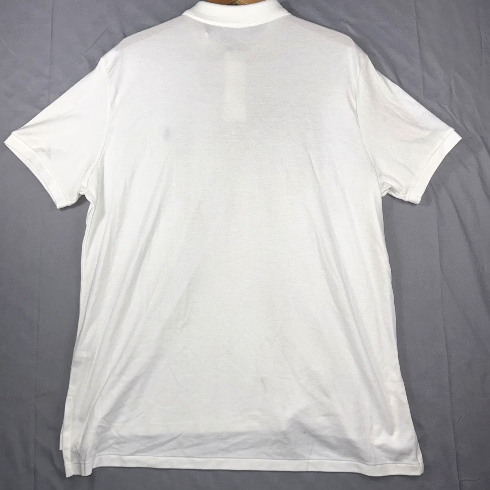 Polo Ralph Lauren Polo Ralph Lauren Polo Shirt Mens 2XL White Cotton Jersey Embroidered Pony Shirt Mens 2XL White Jersey Polo Ralph Lauren Size US XXL / EU 58 / 5 - 2 Thumbnail