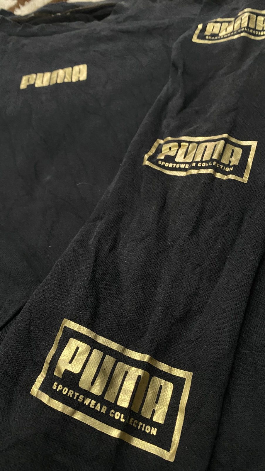 Puma RARE Gold Puma Sweatshirt Size US L / EU 52-54 / 3 - 4 Thumbnail
