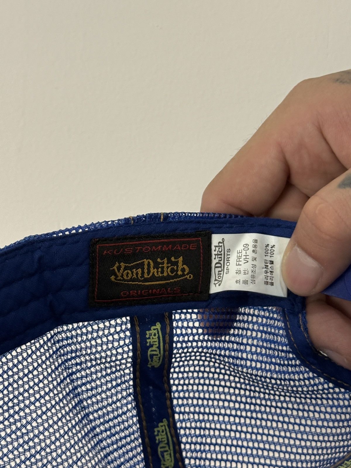 Von Dutch Vintage Y2K Von Dutch Trucker Hat Size ONE SIZE - 4 Thumbnail
