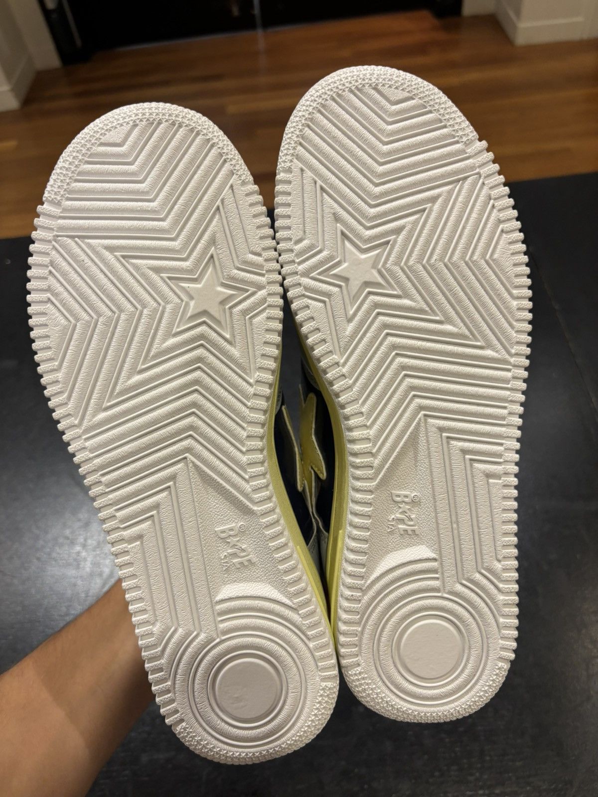Bape Bapesta FS001 Low Cream/Blue Size US 9.5 / EU 42-43 - 5 Thumbnail