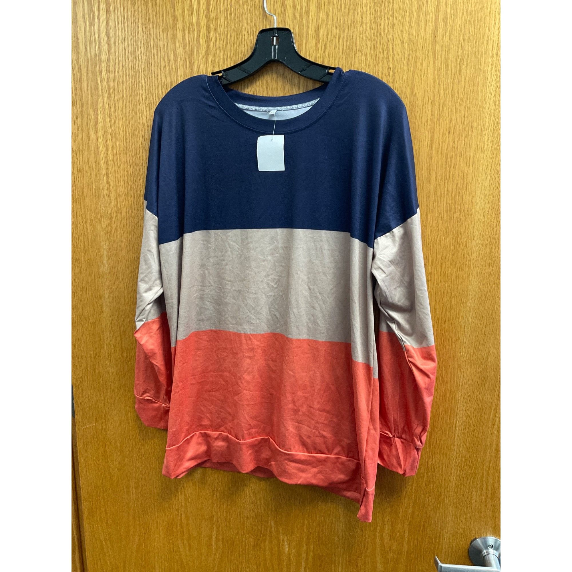 Other Colorblock Long-Sleeve Shirt XL 65% Cotton 35% Polyester Size US XL / EU 56 / 4 - 1 Thumbnail