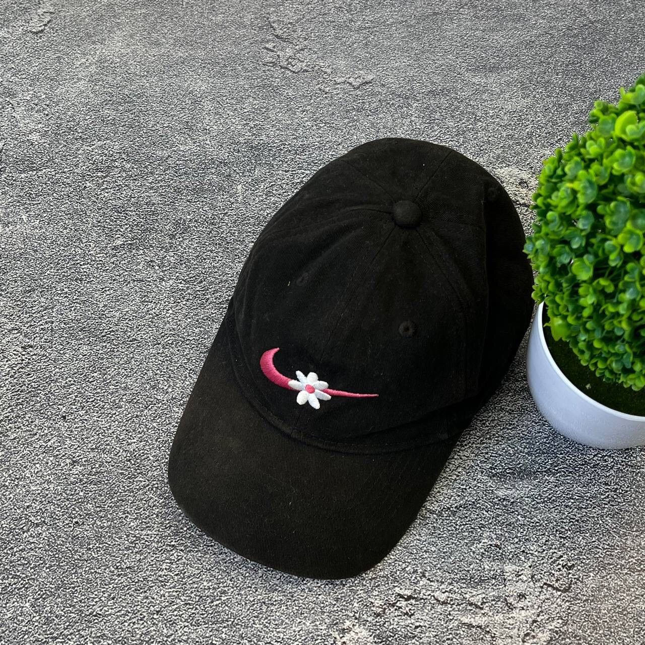 Nike × Nike ACG Vintage Nike 90s Cap Flower Swoosh Y2k Size ONE SIZE - 1 Thumbnail