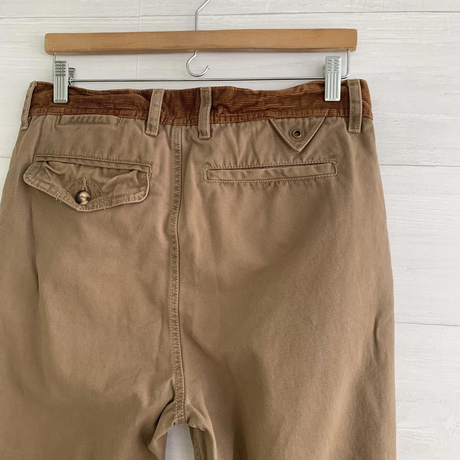 Koto NWT Koto - Brown corduroy waistband tapered pants, sz 31 Size US 31 - 6 Thumbnail