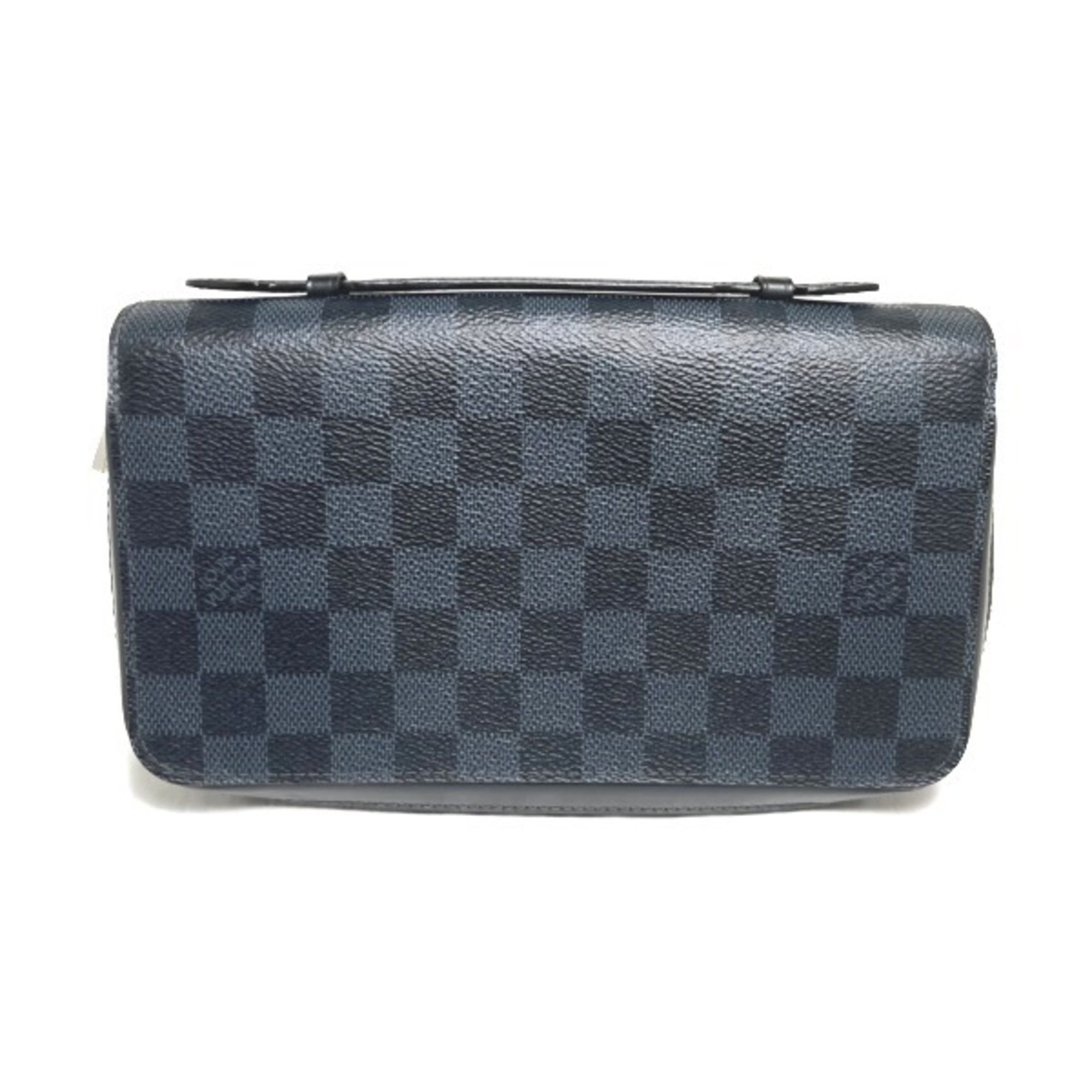LOUIS VUITTON Zippy XL Damier Ecobalt Wallet N41590 Louis Vuitton Cobalt Second Bag LV