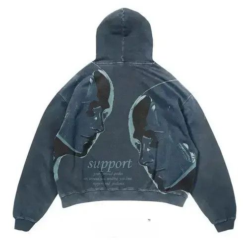 Other Y2K Letter Printed Hoodie Size US M / EU 48-50 / 2 - 2 Thumbnail