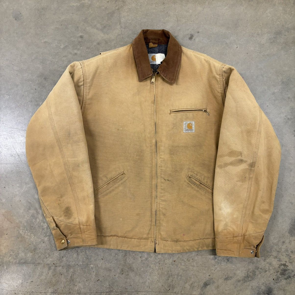 image of Carhartt Detroit Jacket Tan, Men's (Size XL)